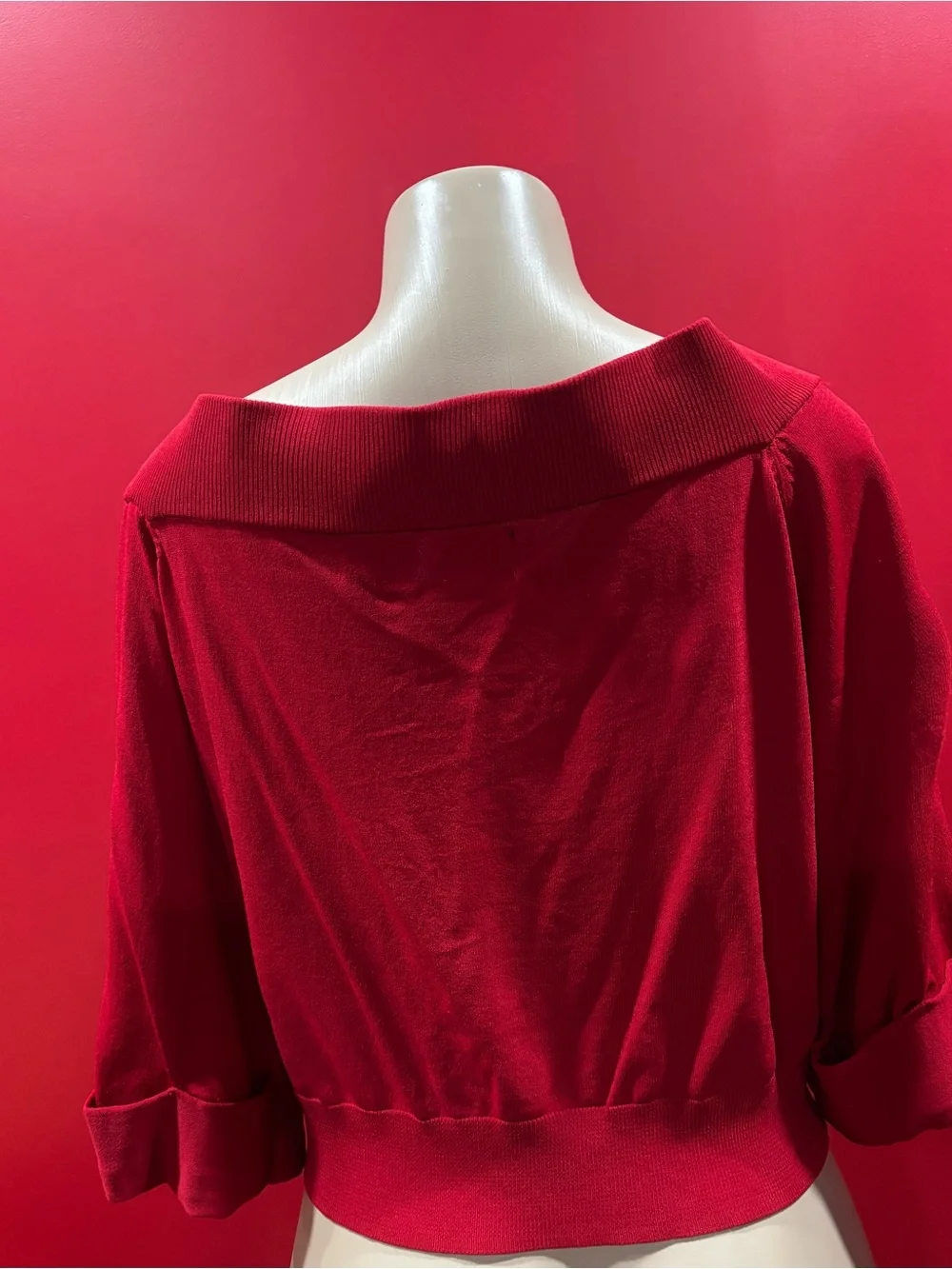New York & Company Gabrielle Union Red Sweater